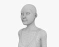 Asian Teenage Girl 3D模型