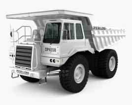 3D model of Perlini DP 655 B Dump Truck 2020