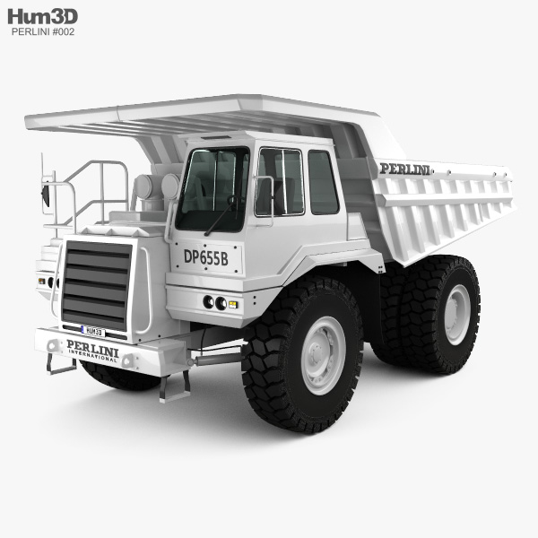 Perlini DP 655 B Camion Benne 2020 Modèle 3D