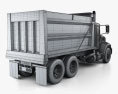 Peterbilt 348 Dump Truck 2015 3d model