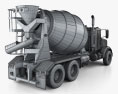 Peterbilt 365 콘크리트 믹서 트럭 2015 3D 모델 