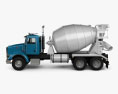 Peterbilt 365 Camião betoneira 2015 Modelo 3d vista lateral