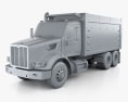 Peterbilt 567 自卸式卡车 2019 3D模型 clay render