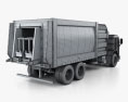 Peterbilt 320 Garbage Truck 2015 3d model