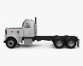 Peterbilt 359 Chassis Truck 1967 3d model side view