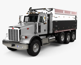 Peterbilt 367 덤프 트럭 2015 3D 모델 