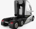 Peterbilt Walmart Advanced Vehicle Experience Truck 2015 3D模型 后视图