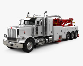 Peterbilt 388 Wrecker Truck 2019 3D模型