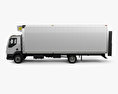 Peterbilt 220 冰箱卡车 2015 3D模型 侧视图