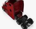 Peterbilt 579 卧铺驾驶室 牵引车 2021 3D模型 顶视图