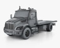 Peterbilt 537 Tow Truck 2024 3d model wire render