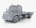 Peterbilt 537 Tow Truck 2024 3d model clay render