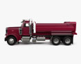 Peterbilt 389 Dumper Truck 2022 3d model side view