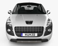 Peugeot 3008 2010 3Dモデル front view