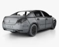 Peugeot 508 saloon 2011 3D模型