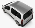 Peugeot Partner Tepee 2011 3d model top view