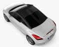 Peugeot RCZ クーペ 2016 3Dモデル top view
