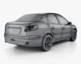Peugeot 206 轿车 2010 3D模型
