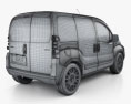 Peugeot Bipper Kastenwagen 2014 3D-Modell
