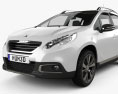 Peugeot 2008 2016 3D модель
