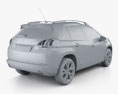 Peugeot 2008 2016 3D модель