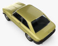 Peugeot 304 купе 1970 3D модель top view