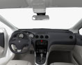 Peugeot 308 5-door with HQ interior 2013 3d model dashboard