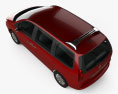 Peugeot 807 2011 3d model top view