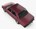 Peugeot 604 1975 3D-Modell Draufsicht