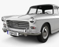 Peugeot 404 Berline 1960 3d model