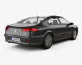 Peugeot 607 1995 3D 모델  back view