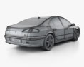 Peugeot 607 1995 3D-Modell