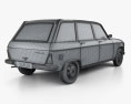 Peugeot 204 Break 1966 3D模型