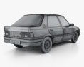 Peugeot 309 пятидверный 1985 3D модель
