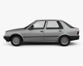 Peugeot 309 пятидверный 1985 3D модель side view