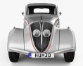 Peugeot 402 Legere 1935 3D模型 正面图