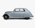 Peugeot 302 1936 Modelo 3D vista lateral
