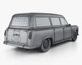 Peugeot 403 Familiale 1956 3D模型