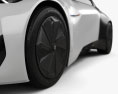 Peugeot Fractal 2016 3D 모델 