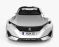 Peugeot Fractal 2016 3D 모델  front view