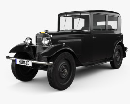 3D model of Peugeot 201 1929