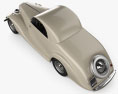 Peugeot 401 Eclipse 1934 3D-Modell Draufsicht