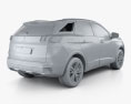Peugeot 3008 GT Line 2019 3D модель