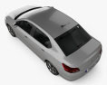 Peugeot 301 2020 3D 모델  top view