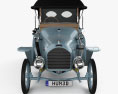Peugeot Type BP1 Bebe 1913 3d model front view