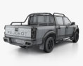 Peugeot Pick Up 4x4 2020 3D模型