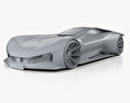 Peugeot L500 R гибрид 2018 3D модель clay render