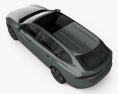 Peugeot 508 SW GT 2021 Modelo 3D vista superior