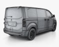 Peugeot Traveller Allure з детальним інтер'єром 2019 3D модель