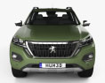 Peugeot Landtrek ダブルキャブ Multi purpose 2023 3Dモデル front view